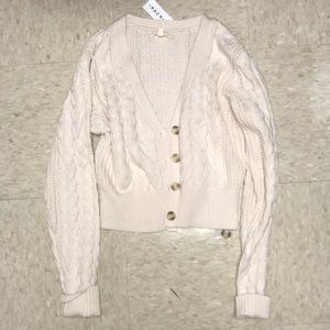 Cropped cardigan